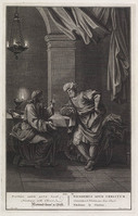 KG 12247
<br/>
Christus en Nicodemus
<br/>
<em>Blois, Abraham de (voor 1682-1717)</em>